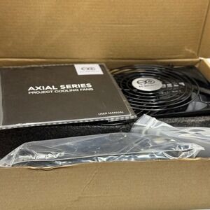 C Infinity Dual 120mm Project Cooling Fan Kit Axial S1225D - Excellent Condition